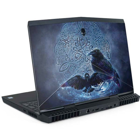 Celtic Raven by Brigid Ashwood Dell Alienware Skin